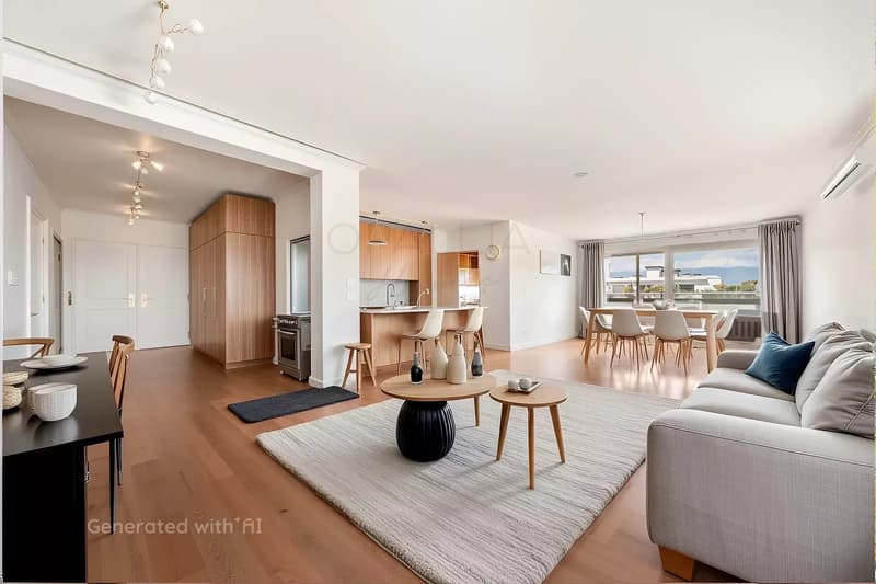 Beautiful apartement with view over the Jet d'Eau - Champel (1)