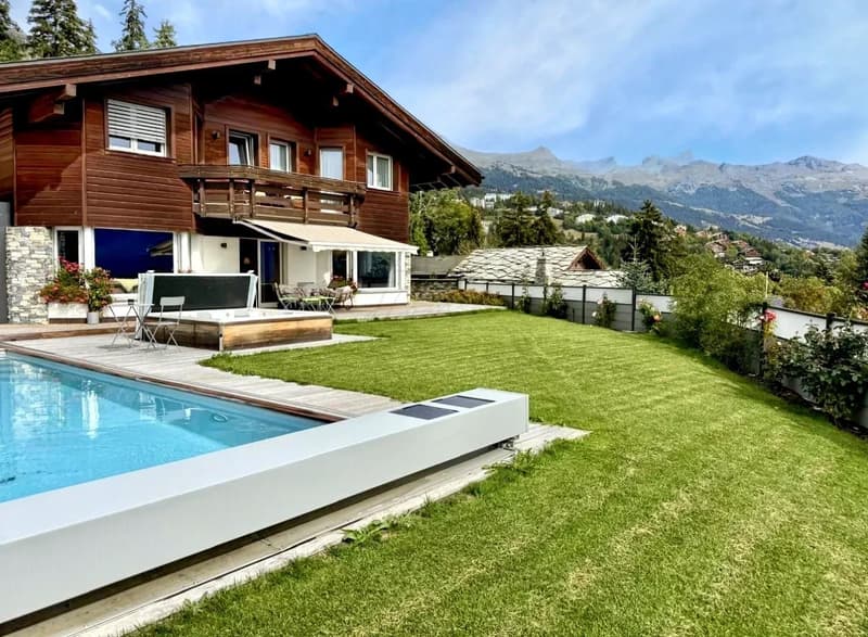 Family home with pool and wellness area, Randogne / Bluche (2)