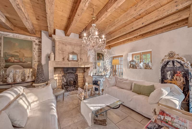 Renovated village house with mountain & lake views, Givrins (3)