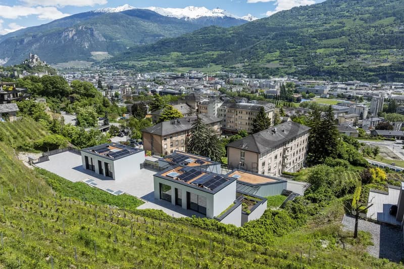 Nouvelle résidence "Les Terrasses de Gravelone" à Sion (4)