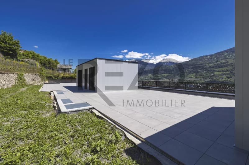 Nouvelle résidence "Les Terrasses de Gravelone" à Sion (6)