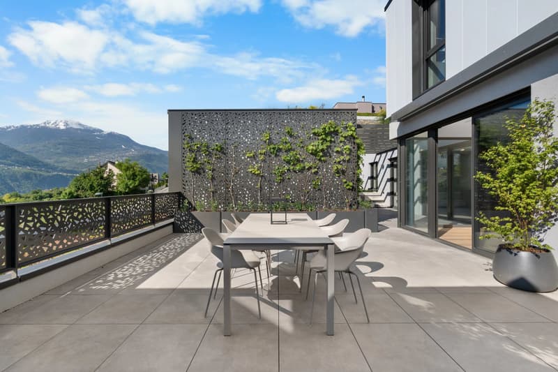 Nouvelle résidence "Les Terrasses de Gravelone" à Sion (10)