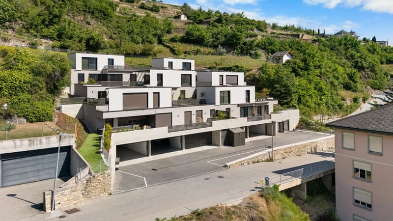 Nouvelle résidence "Les Terrasses de Gravelone" à Sion (12)