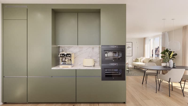 Stilvolle 4.5 Zimmer-Maisonettewohnung mit Balkon (4)
