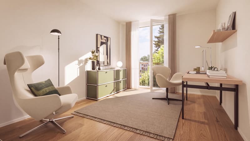 Stilvolle 4.5 Zimmer-Maisonettewohnung mit Balkon (7)