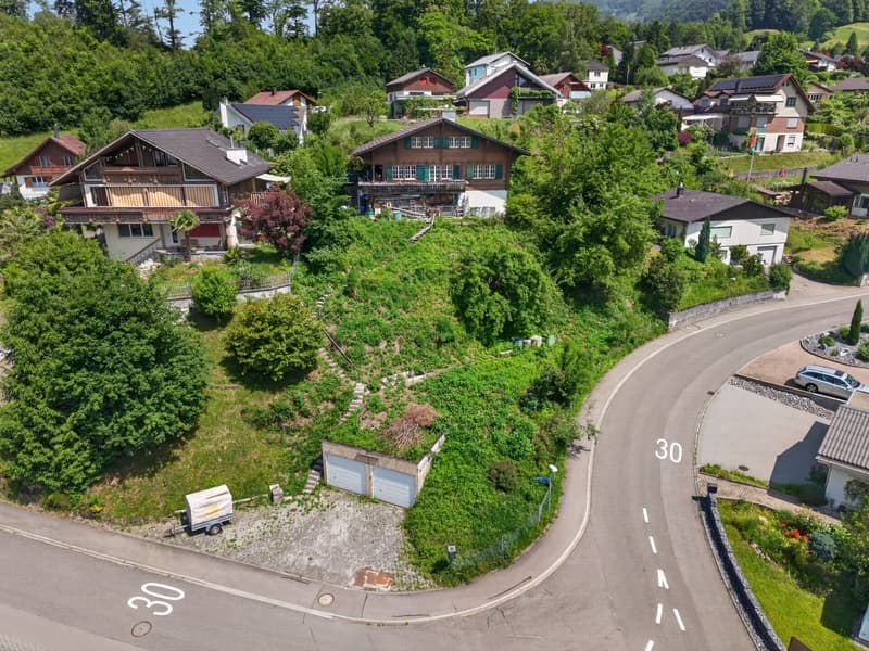 Charmantes 6.5-Zimmer-Chalet in ruhiger Lage in Schänis (1)