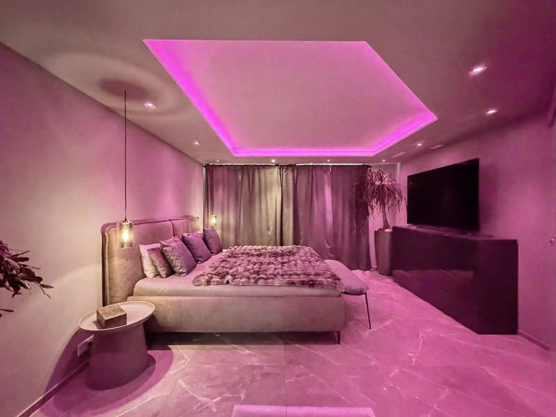 Luxuriöse Penthouse Wohnung mit viel Privatsphäre und Sicht in die Berge (13)