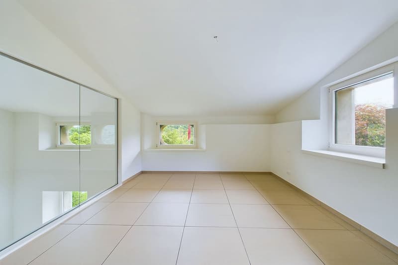 Montagnola - Comfort and Modernity: spacious 3½-room duplex apartment for rent (9)