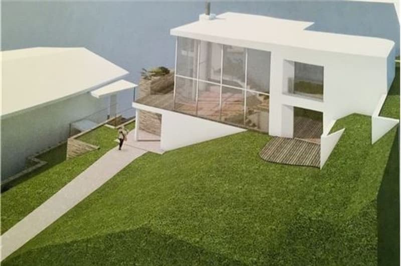 Brusino Arsizio - Interessantes Projekt einer Villa nur wenige Schritte vom See (10)