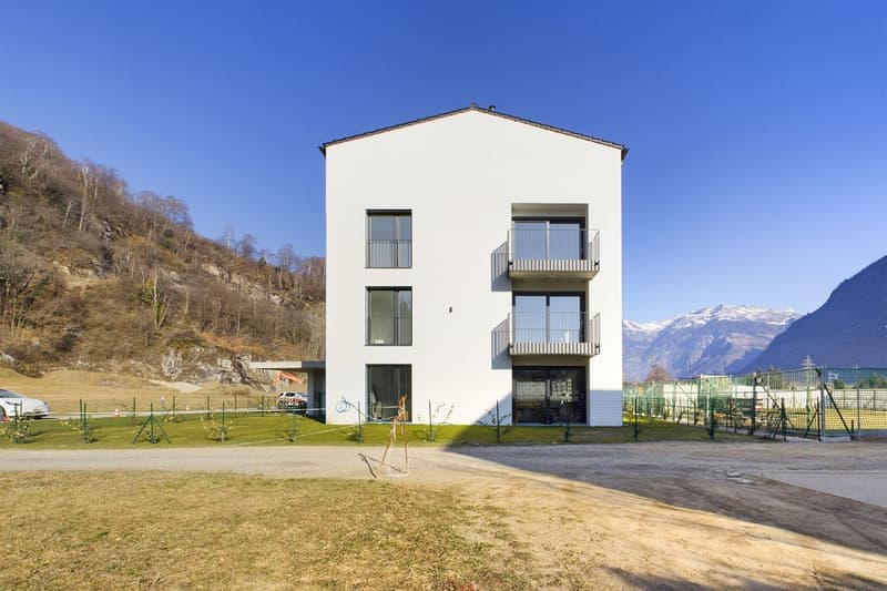 Moderno appartamento immerso nella natura con splendido terrazzo - Nuova costruzione a Iragna! (3)