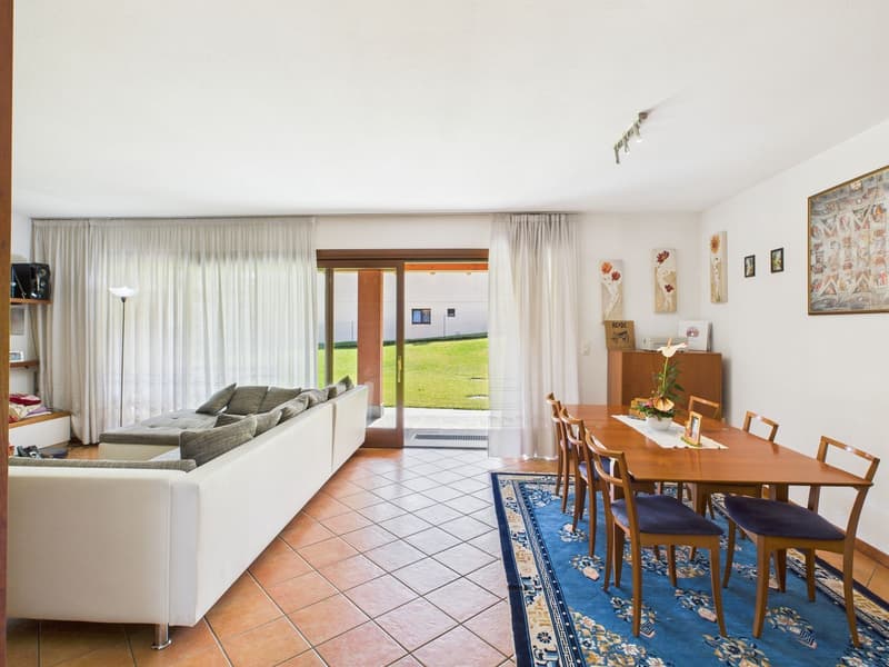 Villa indipendente con grande giardino e grottino caratteristico a Taverne (8)