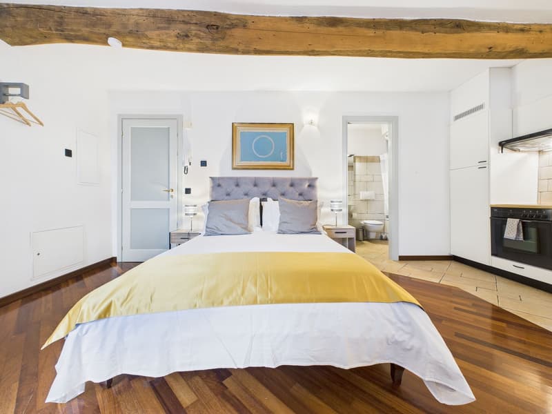 Elegant 1.5-room apartment with lake view in Morcote. (6)