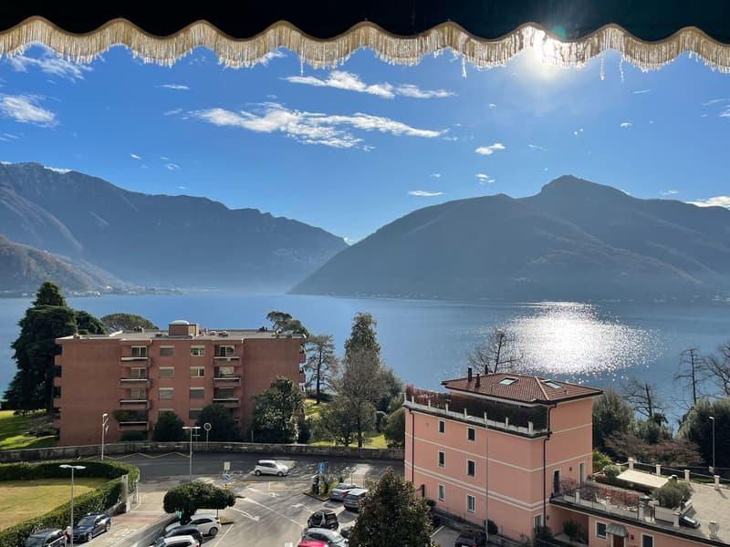 Affittasi grazioso 2½ locali con meravigliosa vista lago (4)