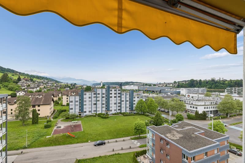 Panorama-Weitsicht & Sonnenuntergang im obersten Stock (9)