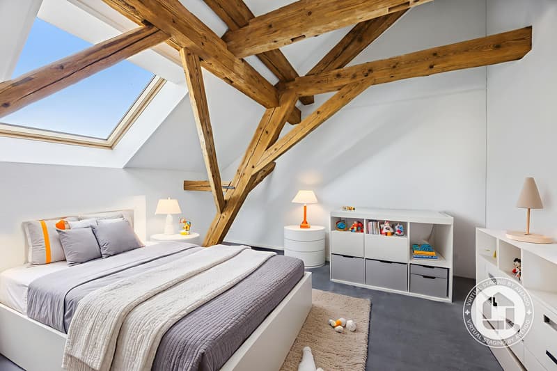 Exklusive 5.5-Zimmer-Dach-Maisonette mit Charme (10)