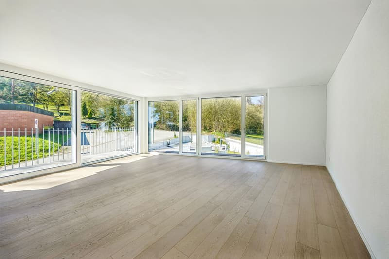 2.5-Zimmer-Etagenwohnung im Neubau / Erstbezug mit sonnigem Südbalkon in Neuenhof (2)
