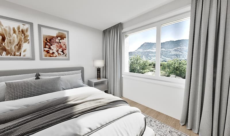 Blick auf die Rigi:Luxuriöse 4.5-Zimmer Duplexwohnung in Udligenswi (11)