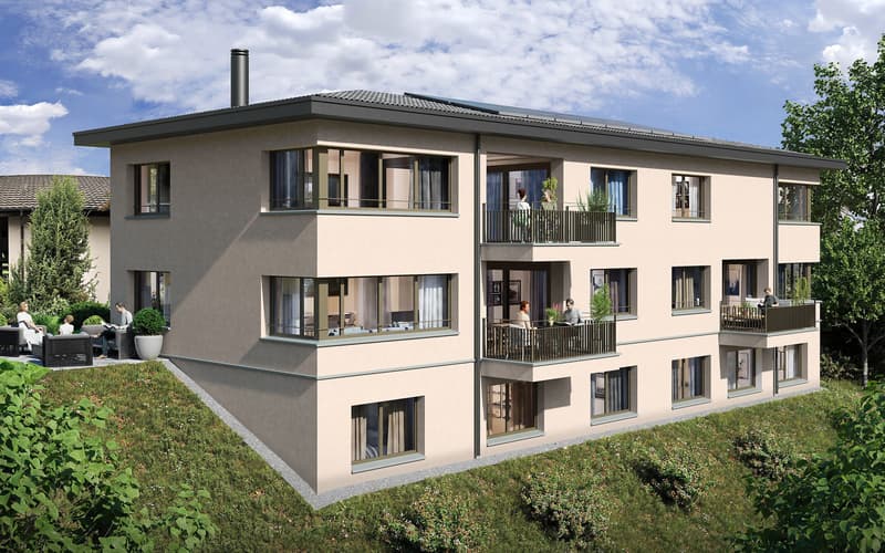 Blick auf die Rigi:Luxuriöse 4.5-Zimmer Duplexwohnung in Udligenswi (3)