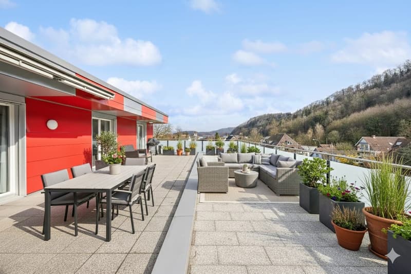 4.5-Zimmer-Attikawohnung mit grosser Dachterrasse! (11)