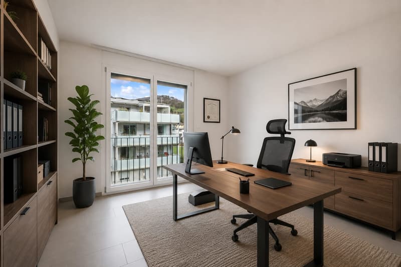 4.5-Zimmer-Attikawohnung mit grosser Dachterrasse! (6)