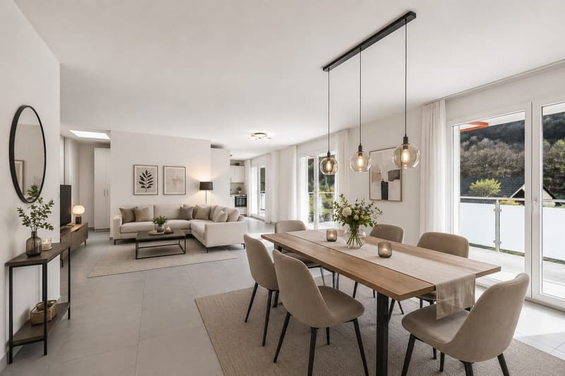 4.5-Zimmer-Attikawohnung mit grosser Dachterrasse! (1)