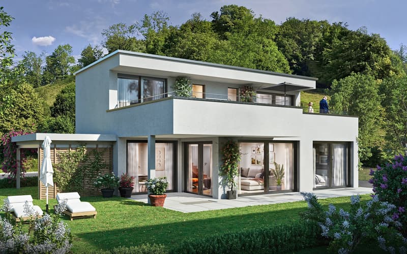 Modernes 4.5-Zimmer-Einfamilienhaus in Zullwil mit Panorama (2)