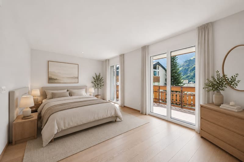 Ihr Rückzugsort in den Alpen: 4.5-Zimmer-Residenz in Leukerbad (2)
