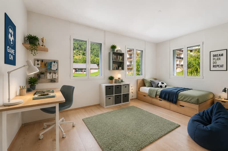 Ihr Rückzugsort in den Alpen: 4.5-Zimmer-Residenz in Leukerbad (5)