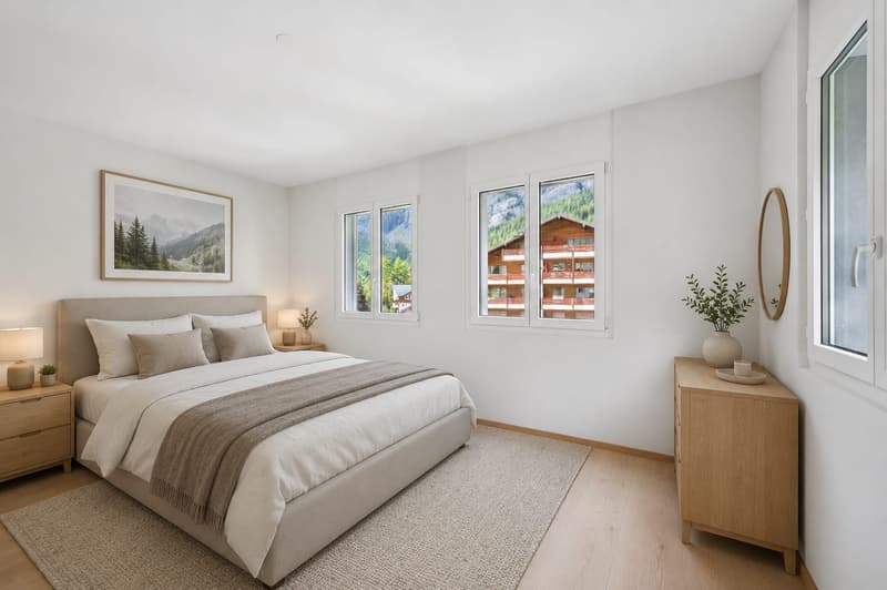 Ihr Rückzugsort in den Alpen: 4.5-Zimmer-Residenz in Leukerbad (9)