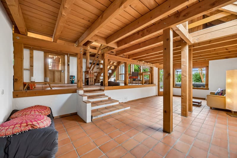 Einfamilienhaus mit grossem Garten, Charakter, Ruhe und herrlicher Fernsicht (8)