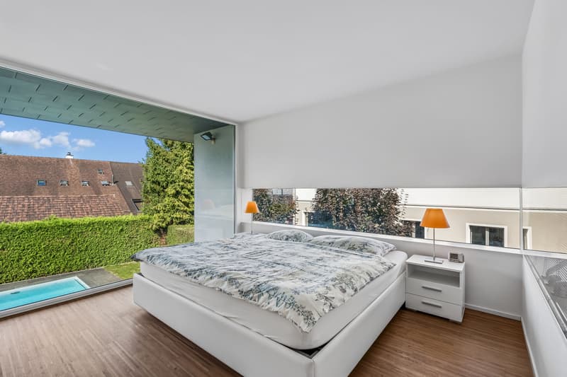 Wohnen wie im Ferienresort - Architektenhaus mit Pool und Garten (13)