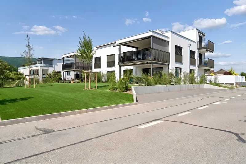 Wohnen wie im Einfamilienhaus - 4.5 Zimmer mit riesigem Privatgarten (1)