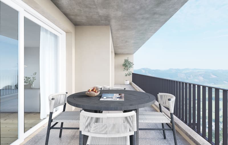 Exklusive 4.5-Zimmer-Wohnung in sonniger Hanglage von Grellingen (6)