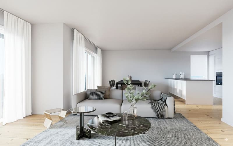 Exklusive 4.5-Zimmer-Wohnung in sonniger Hanglage von Grellingen (3)