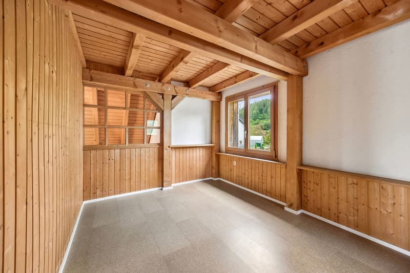 Einfamilienhaus mit grossem Garten, Charakter, Ruhe und herrlicher Fernsicht (4)