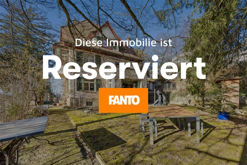 Jugendstilvilla in Reinach mit aussergewöhnlichem Parkgarten (1)