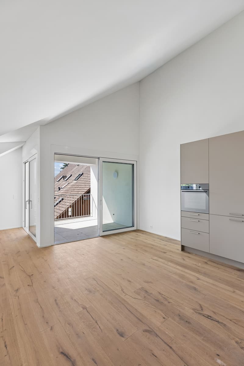 Moderne 3.5-Zimmer-Dachwohnung - lichtdurchflutet & einladend (8)