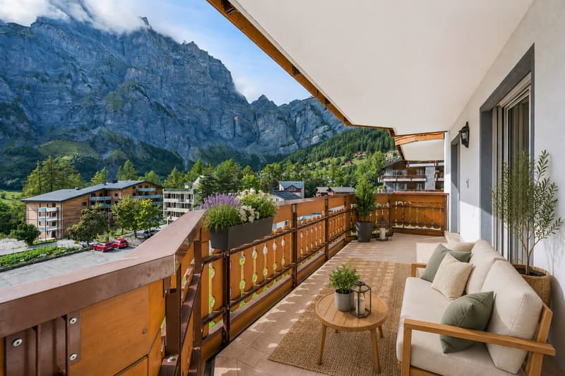 Ihr Rückzugsort in den Alpen: 4.5-Zimmer-Residenz in Leukerbad (10)