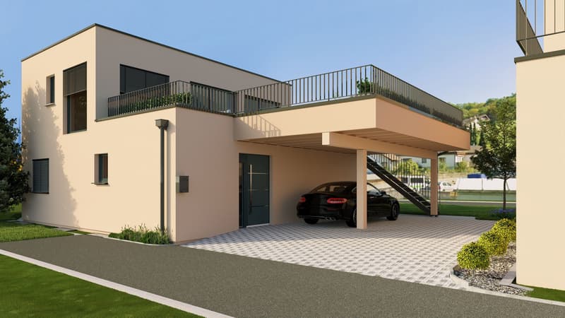 Neubau an sonniger Lage - modernes 5.5-Zimmer-Einfamilienhaus mit viel Licht und grosszügiger Terrasse (9)