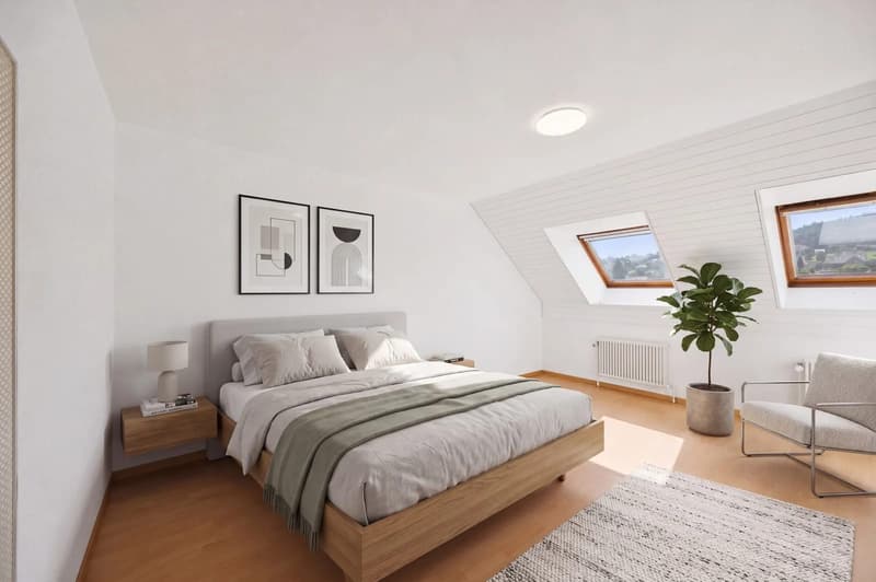 5.5-Zimmer-Duplex mit 160 m²: Platz wie im Einfamilienhaus, Komfort wie in einer Wohnung (3)