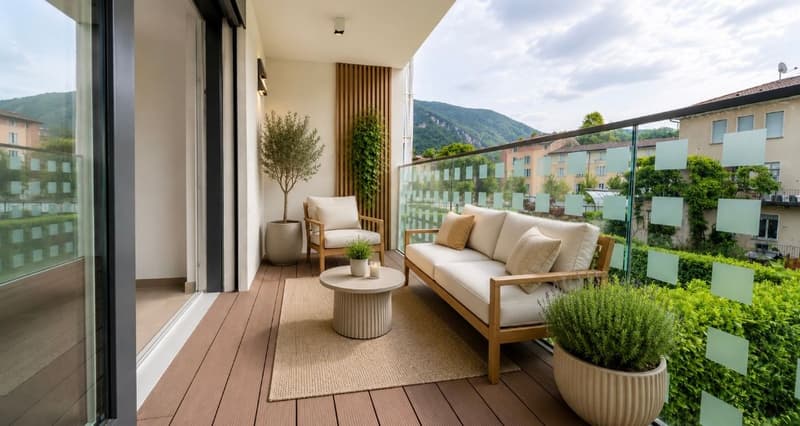 Mendrisio appartamento moderno con bella terrazza (6)