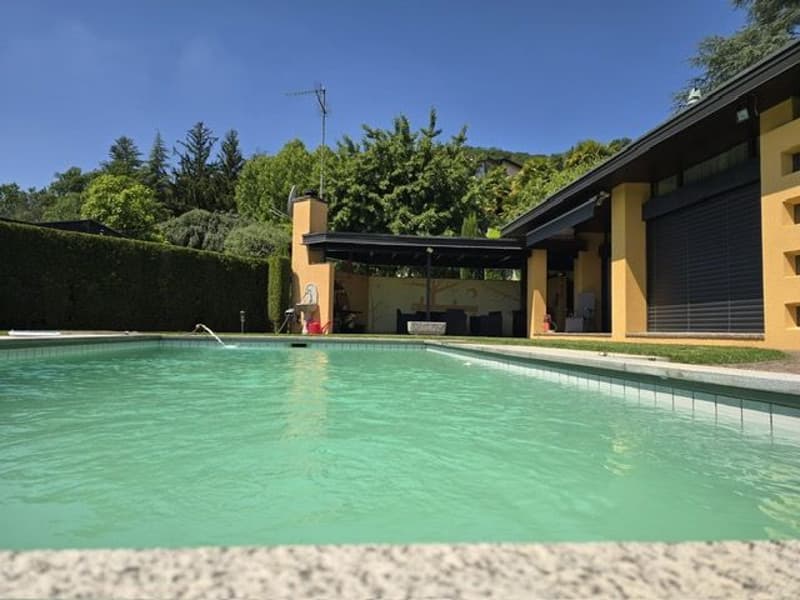 Esclusiva Villa con Piscina e Giardino nel Cuore Verde di Lugano - Pura (10)