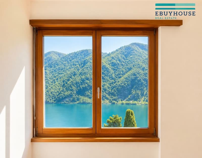 Villetta a schiera vista lago con giardino privato (17)