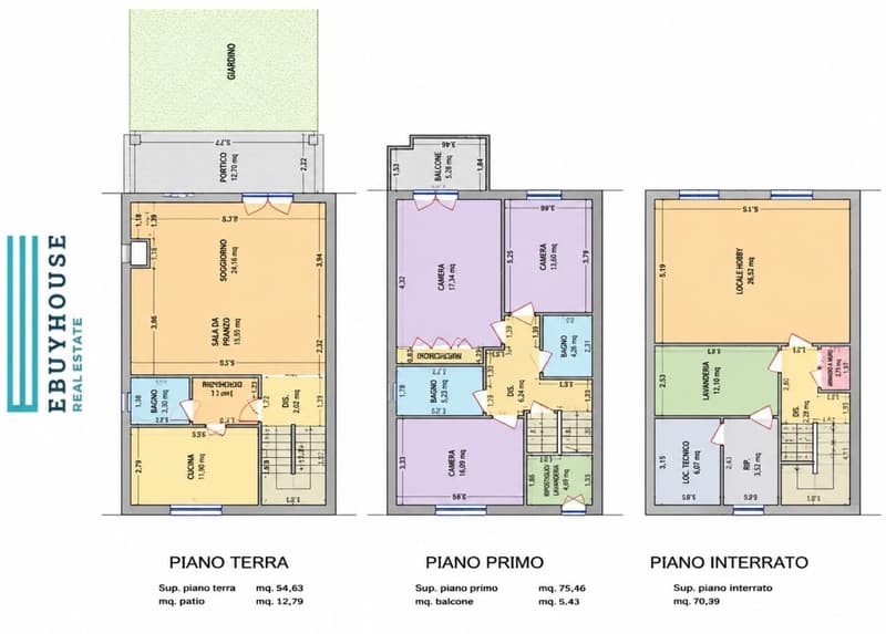 Villetta a schiera vista lago con giardino privato (23)