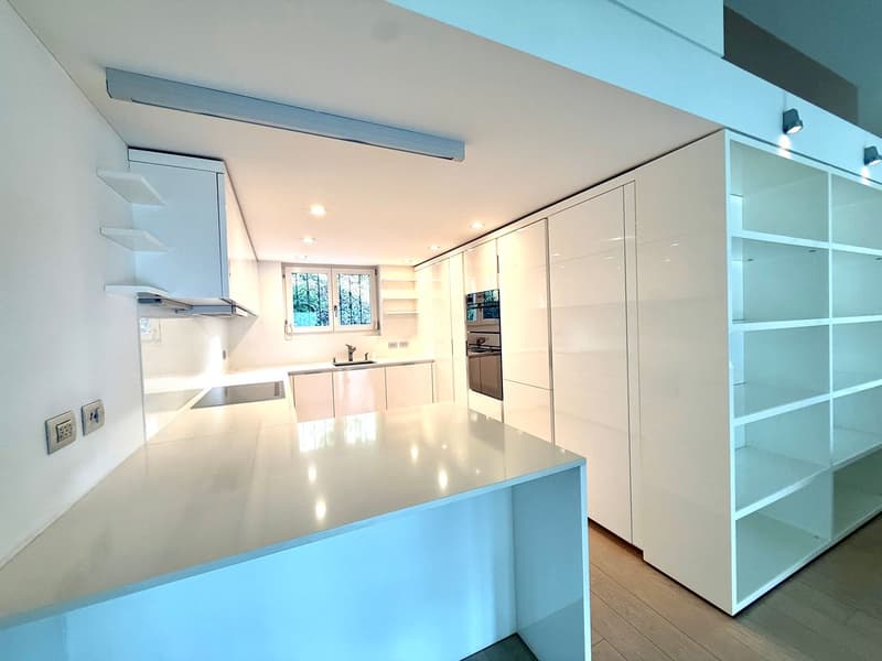 Appartamento ammobiliato di 2,5 locali con giardino e balcone a Morcote (4)