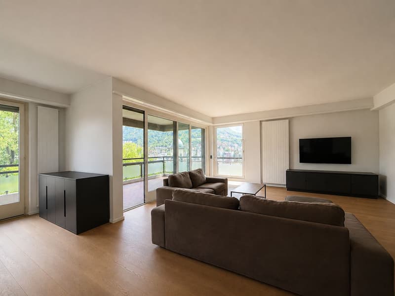 Appartamento 4,5 locali con vista lago a Lugano Loretto (2)