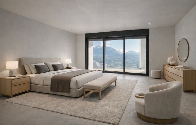 Villa moderna nuova costruzione con giardino privato (9)