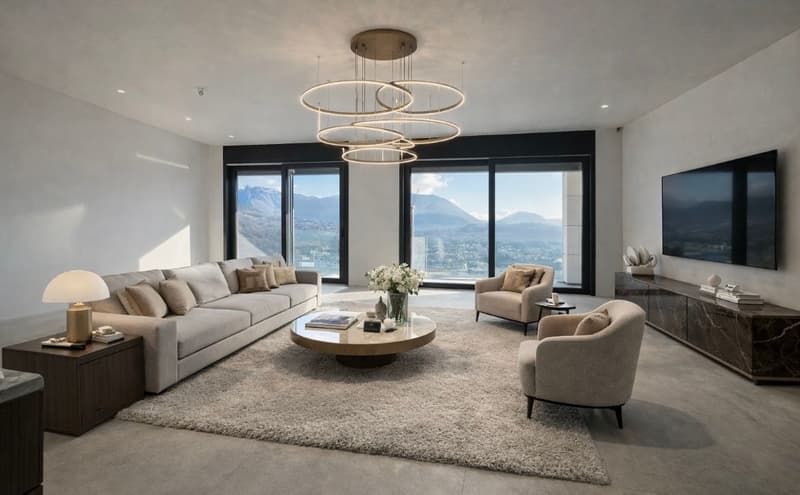 Villa moderna nuova costruzione con giardino privato (4)