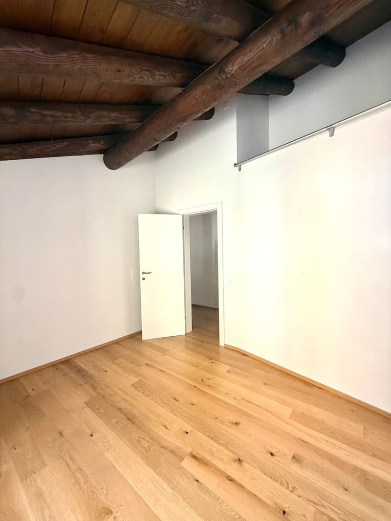 Esclusivo attico duplex di 5,5 locali con loggiato panoramico e giardino privato nel cuore di Origlio (9)