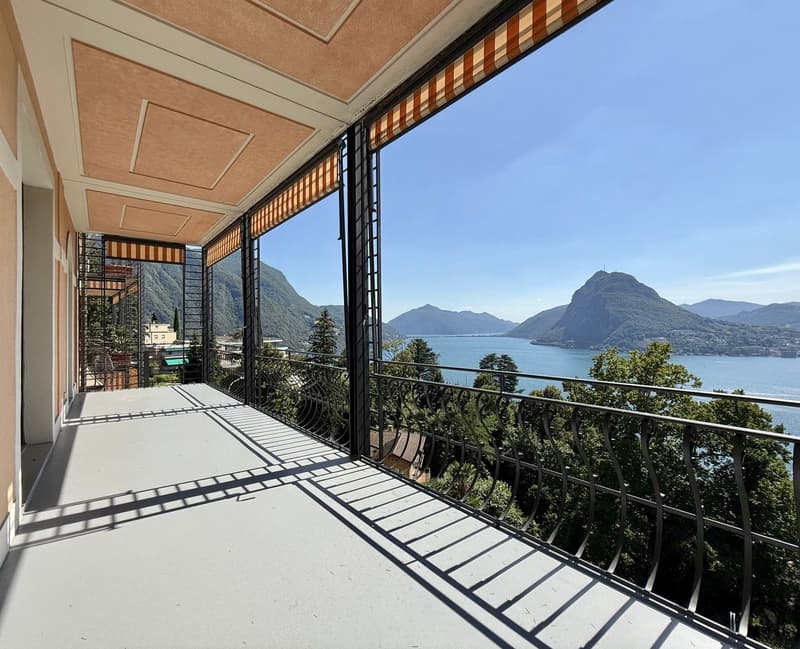 Esclusivo appartamento di 5,5 locali con spettacolare vista sul Lago di Lugano – Ruvigliana (2)